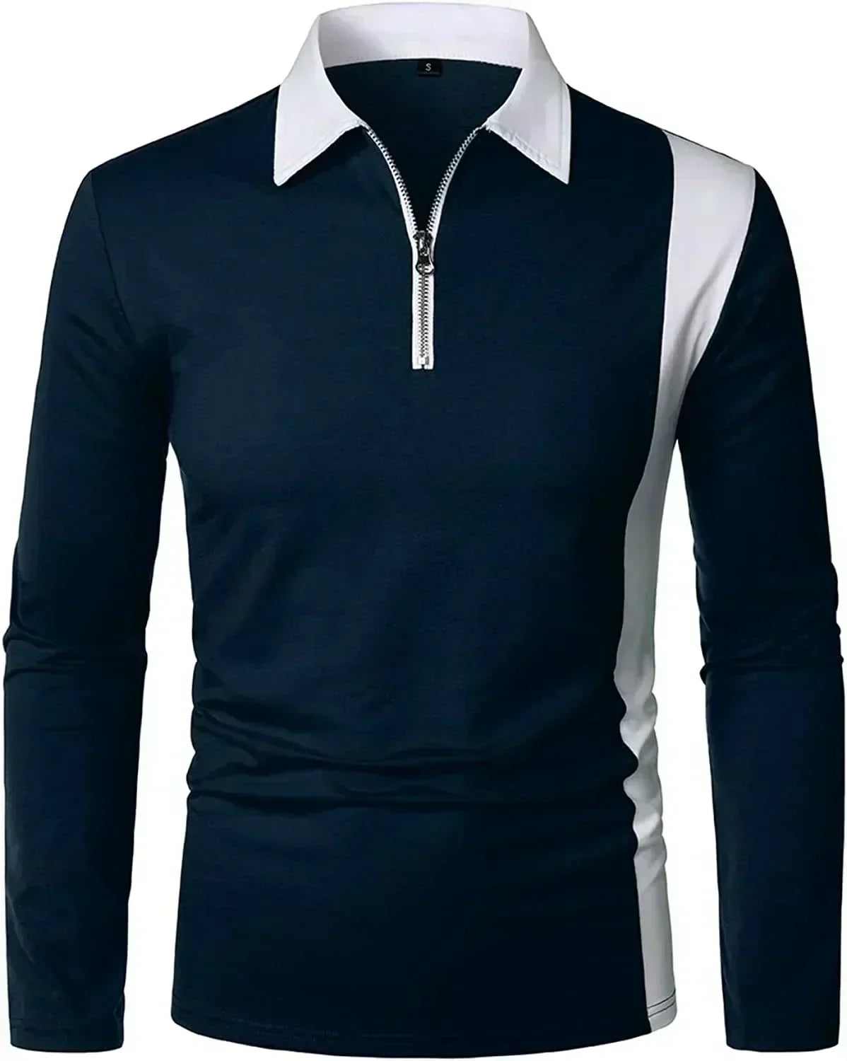 Men's Long Sleeve Polo Shirt Padrony Verno